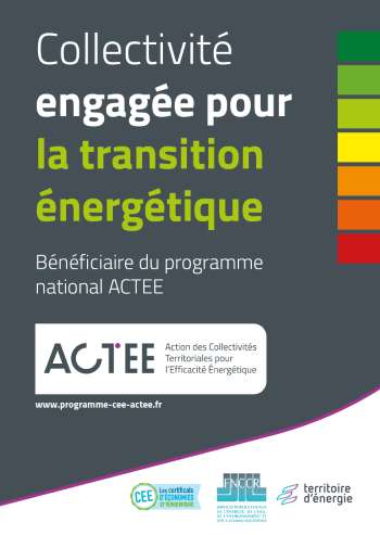 « Projet soutenu dans le cadre du programme ACTEE porté par la FNCCR-Territoire d’énergie »