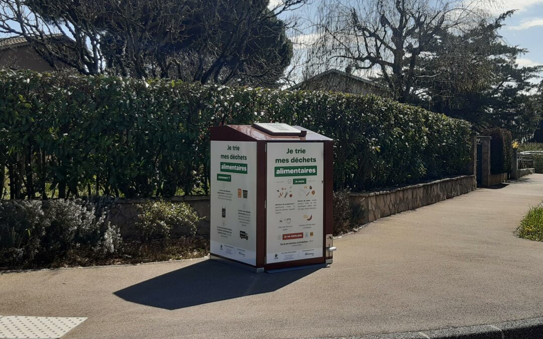 PAV déchets alimentaires Allée du Parc | Belleville-en-Beaujolais