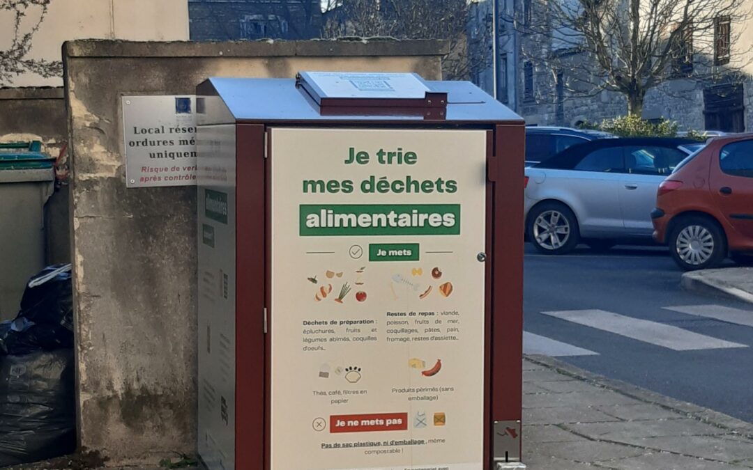 PAV déchets alimentaires Place du théâtre | Belleville-en-Beaujolais