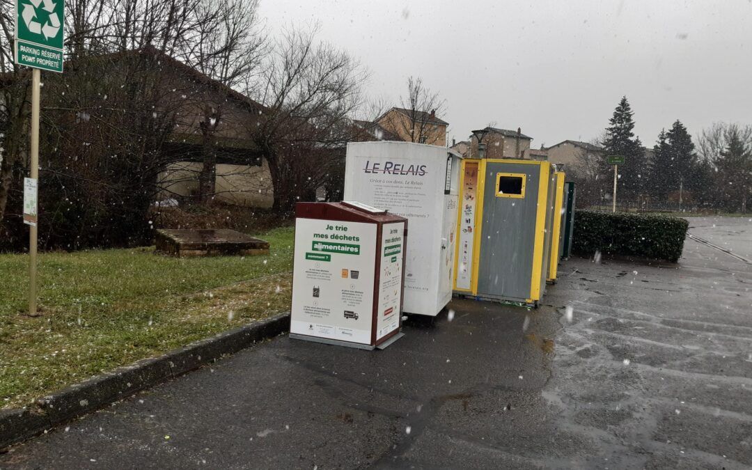 PAV déchets alimentaires Rue du Lavoir (Mairie annexe) | Belleville-en-Beaujolais