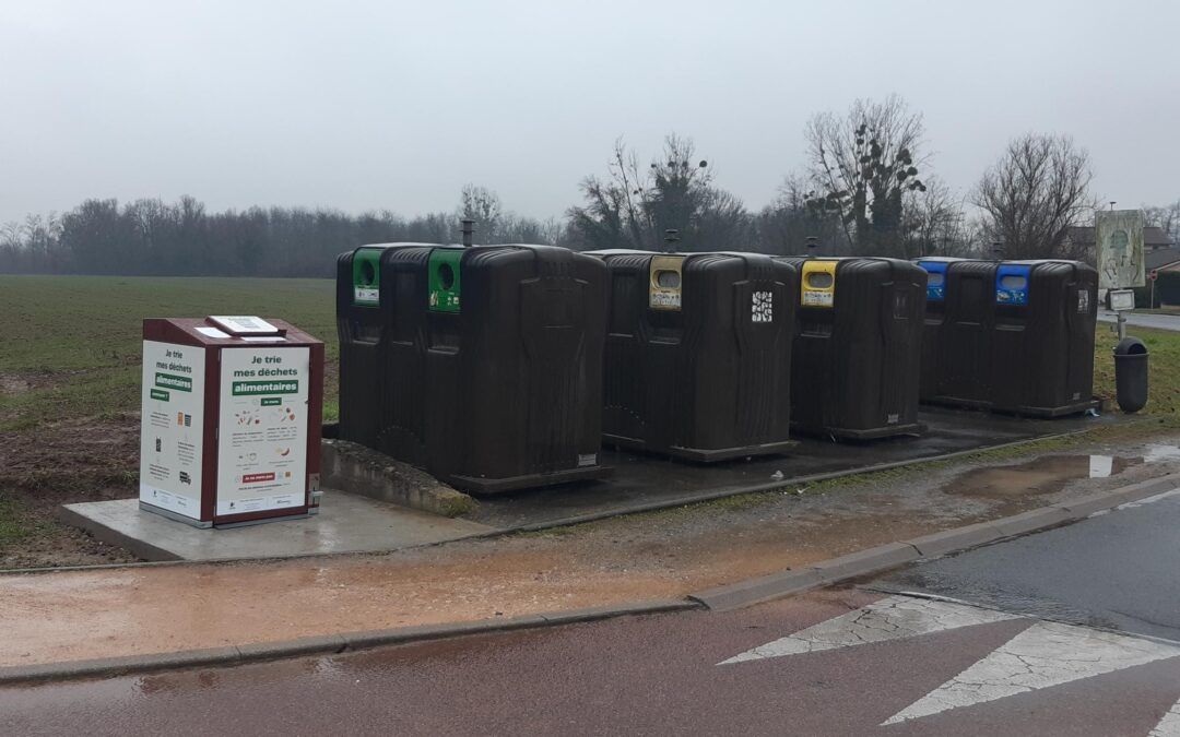 PAV déchets alimentaires Route du Gué | Belleville-en-Beaujolais