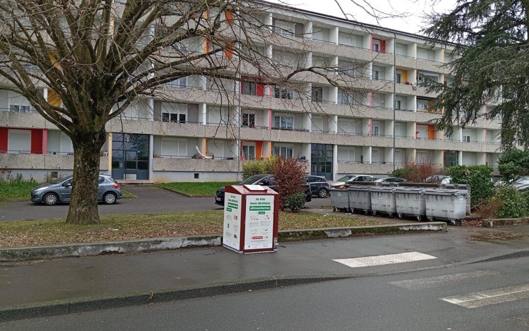 PAV déchets alimentaires Rue Müller Nord | Belleville-en-Beaujolais