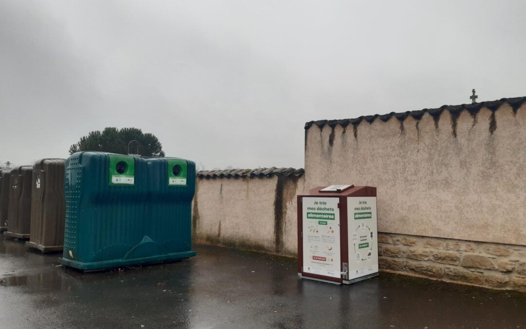 PAV déchets alimentaires Cimetière Saint Jean d’Ardières | Belleville-en-Beaujolais