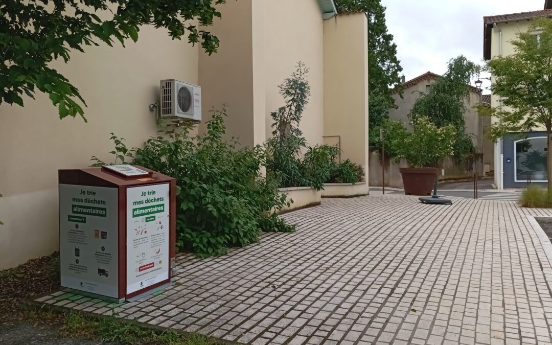PAV déchets alimentaires – 2, avenue Sornay | Villié-Morgon