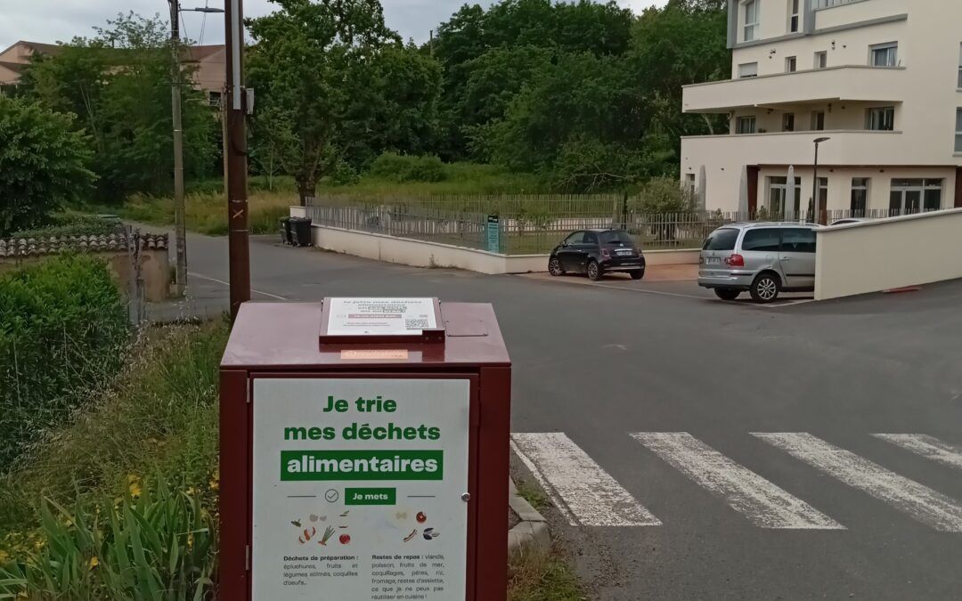 PAV déchets alimentaires – Angle rue Chaptal – EHPAD L’Alouette | Villié-Morgon