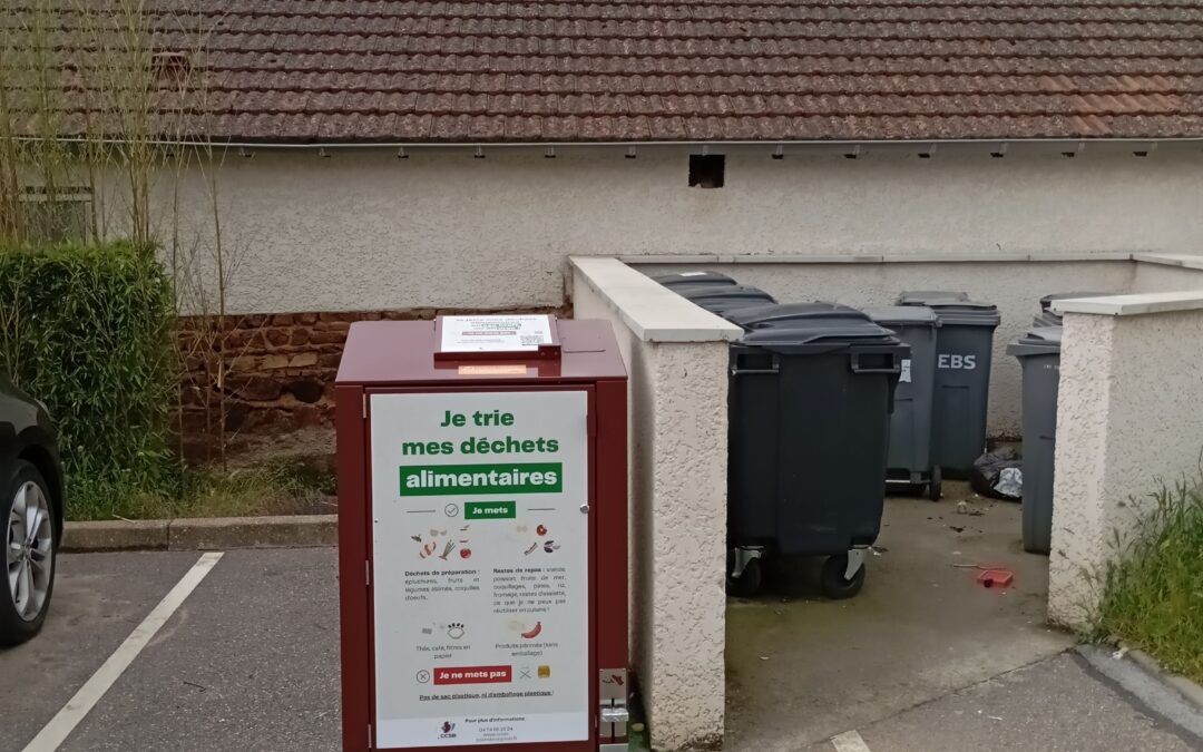 PAV déchets alimentaires – Parking du voiturier | Fleurie