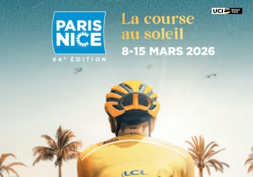Paris-Nice 2026 : passage le 12 mars sur le territoire de la CCSB !